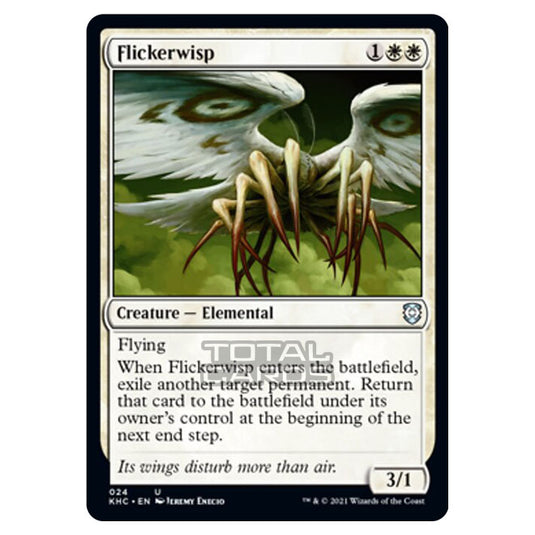 Magic The Gathering - Kaldheim Commander - Flickerwisp - 24/119