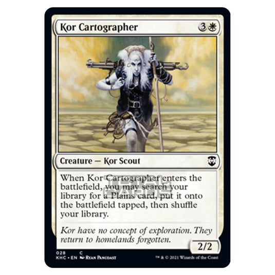 Magic The Gathering - Kaldheim Commander - Kor Cartographer - 28/119