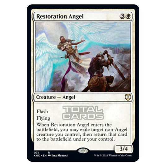 Magic The Gathering - Kaldheim Commander - Restoration Angel - 31/119