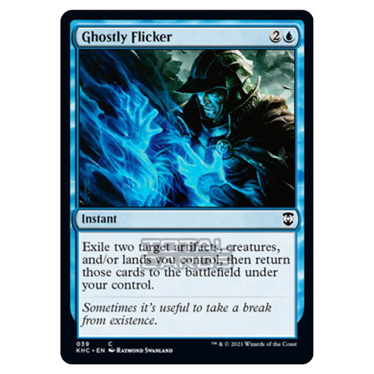 Magic The Gathering - Kaldheim Commander - Ghostly Flicker - 39/119