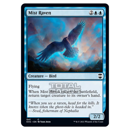 Magic The Gathering - Kaldheim Commander - Mist Raven - 41/119