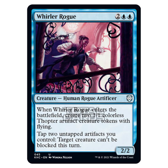 Magic The Gathering - Kaldheim Commander - Whirler Rogue - 45/119