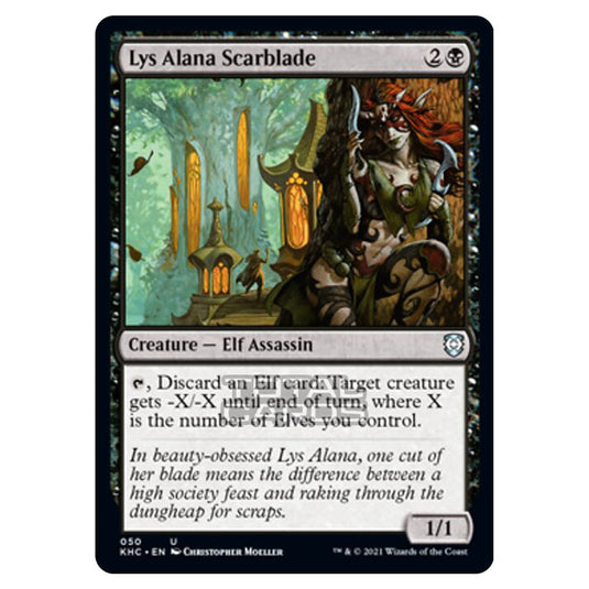 Magic The Gathering - Kaldheim Commander - Lys Alana Scarblade - 50/119