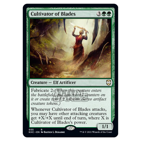 Magic The Gathering - Kaldheim Commander - Cultivator of Blades - 55/119