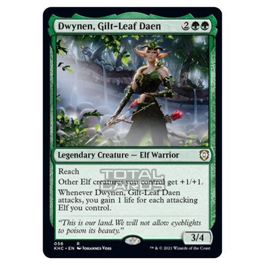 Magic The Gathering - Kaldheim Commander - Dwynen, Gilt-Leaf Daen - 56/119