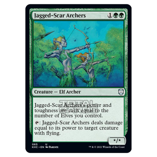 Magic The Gathering - Kaldheim Commander - Jagged-Scar Archers - 65/119