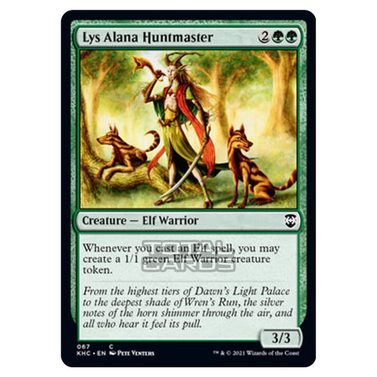 Magic The Gathering - Kaldheim Commander - Lys Alana Huntmaster - 67/119