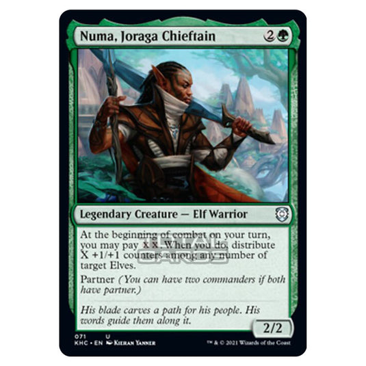 Magic The Gathering - Kaldheim Commander - Numa, Joraga Chieftain - 71/119