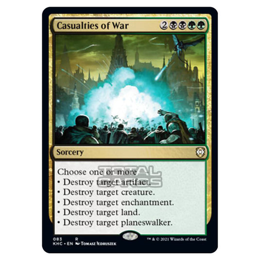 Magic The Gathering - Kaldheim Commander - Casualties of War - 83/119