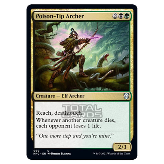 Magic The Gathering - Kaldheim Commander - Poison-Tip Archer - 90/119