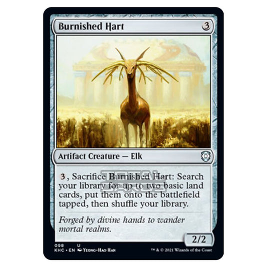 Magic The Gathering - Kaldheim Commander - Burnished Hart - 98/119