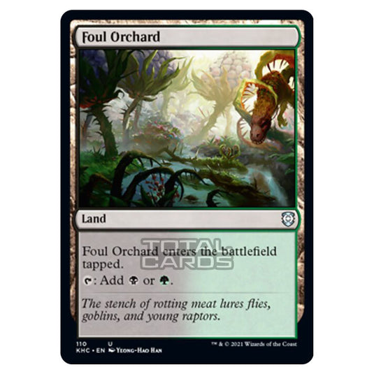 Magic The Gathering - Kaldheim Commander - Foul Orchard - 110/119