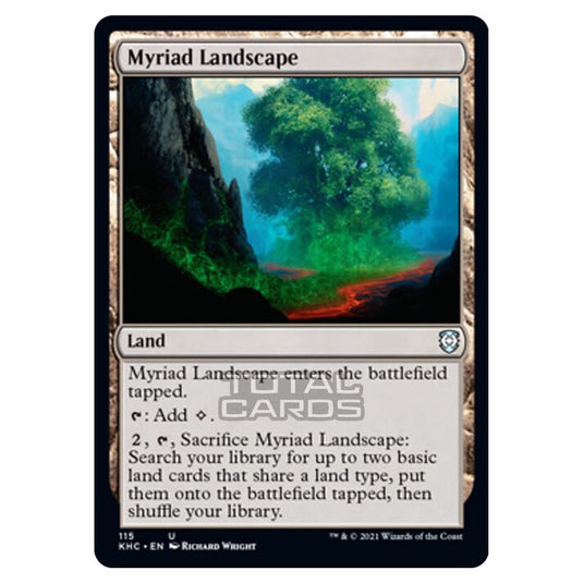 Magic The Gathering - Kaldheim Commander - Myriad Landscape - 115/119