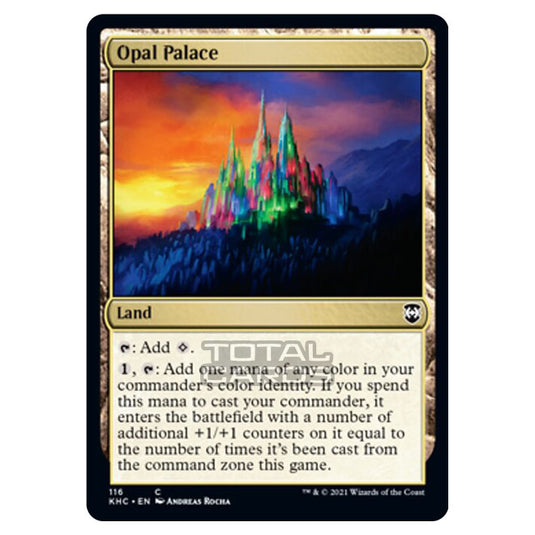 Magic The Gathering - Kaldheim Commander - Opal Palace - 116/119