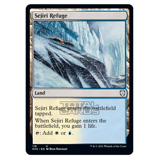 Magic The Gathering - Kaldheim Commander - Sejiri Refuge - 118/119