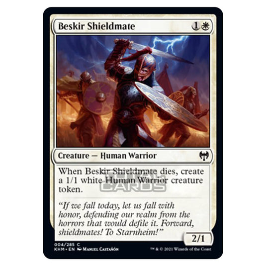 Magic The Gathering - Kaldheim - Beskir Shieldmate - 4/285