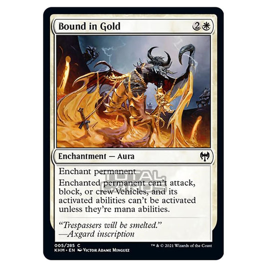 Magic The Gathering - Kaldheim - Bound in Gold - 5/285