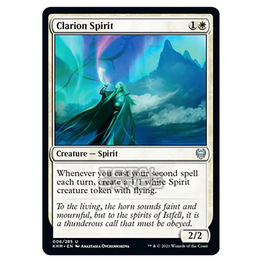 Magic The Gathering - Kaldheim - Clarion Spirit - 6/285