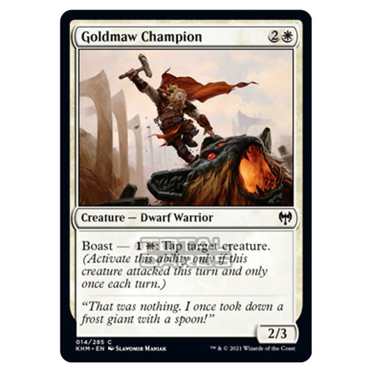 Magic The Gathering - Kaldheim - Goldmaw Champion - 14/285