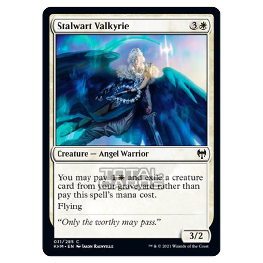 Magic The Gathering - Kaldheim - Stalwart Valkyrie - 31/285