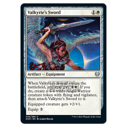 Magic The Gathering - Kaldheim - Valkyrie's Sword - 36/285