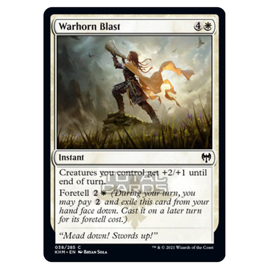 Magic The Gathering - Kaldheim - Warhorn Blast - 38/285