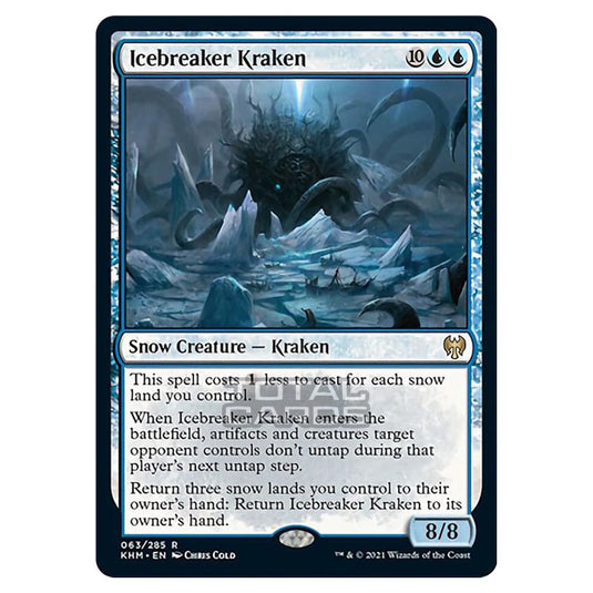 Magic The Gathering - Kaldheim - Icebreaker Kraken - 63/285