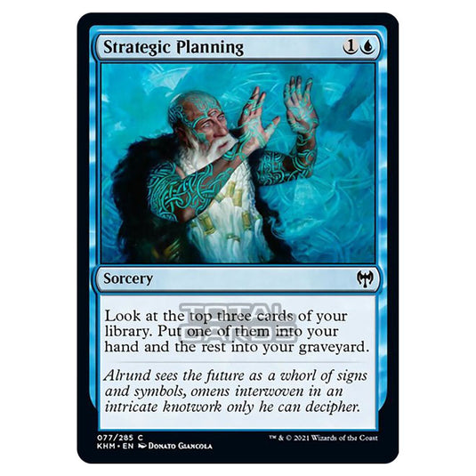 Magic The Gathering - Kaldheim - Strategic Planning - 77/285