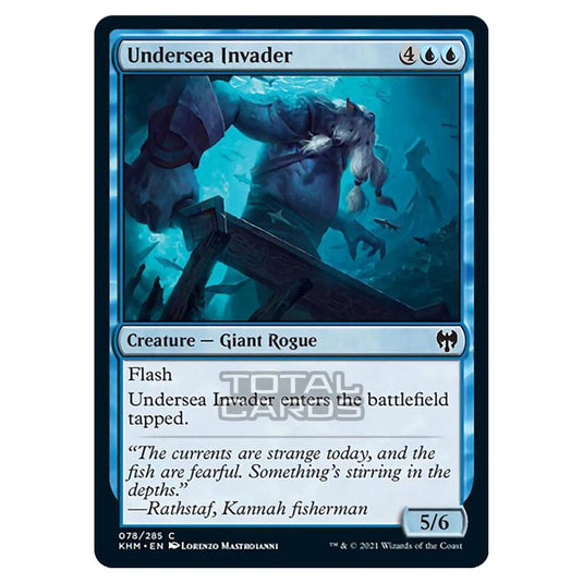 Magic The Gathering - Kaldheim - Undersea Invader - 78/285