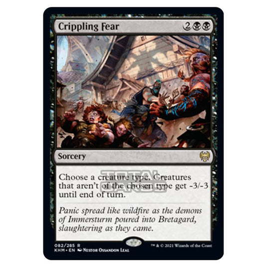 Magic The Gathering - Kaldheim - Crippling Fear - 82/285