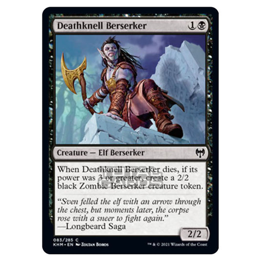 Magic The Gathering - Kaldheim - Deathknell Berserker - 83/285