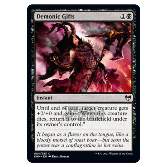 Magic The Gathering - Kaldheim - Demonic Gifts - 84/285