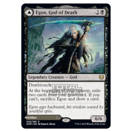 Magic The Gathering - Kaldheim - Egon, God of Death // Throne of Death - 92/285