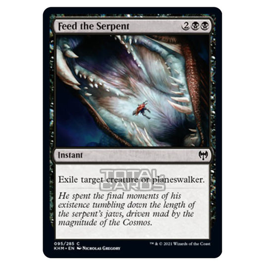 Magic The Gathering - Kaldheim - Feed the Serpent - 95/285