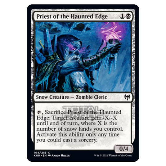 Magic The Gathering - Kaldheim - Priest of the Haunted Edge - 104/285