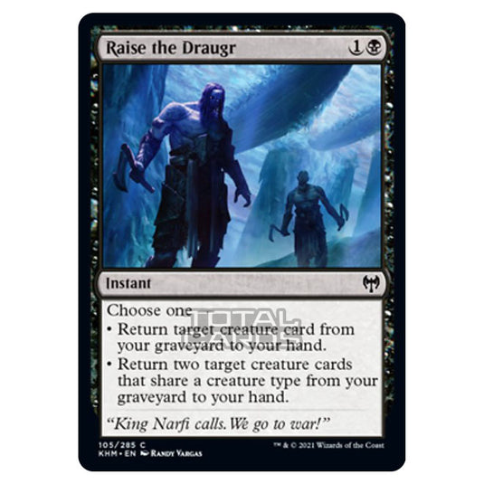 Magic The Gathering - Kaldheim - Raise the Draugr - 105/285