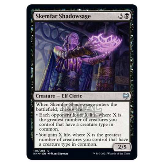 Magic The Gathering - Kaldheim - Skemfar Shadowsage - 110/285