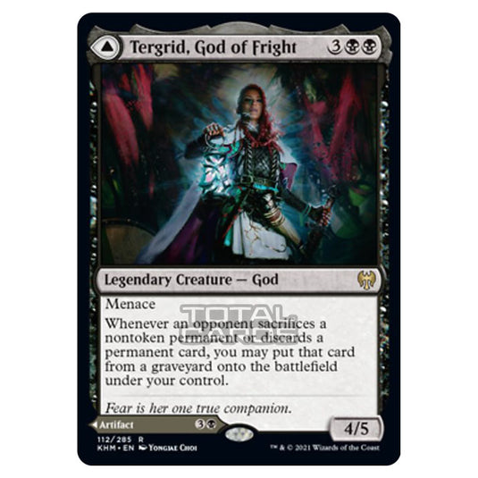 Magic The Gathering - Kaldheim - Tergrid, God of Fright // Tergrid's Lantern - 112/285