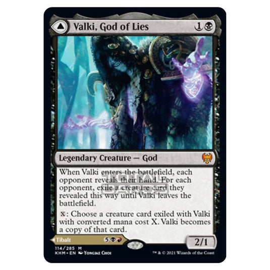 Magic The Gathering - Kaldheim - Valki, God of Lies // Tibalt, Cosmic Impostor - 114/285