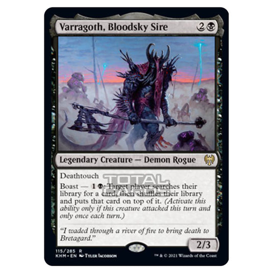 Magic The Gathering - Kaldheim - Varragoth, Bloodsky Sire - 115/285