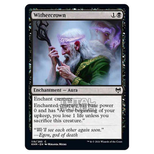 Magic The Gathering - Kaldheim - Withercrown - 119/285