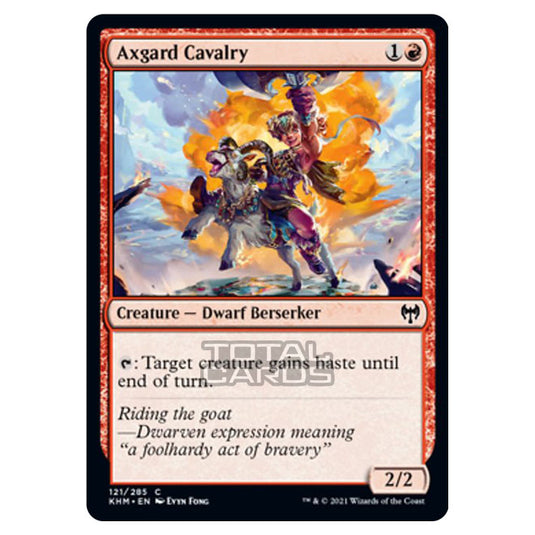 Magic The Gathering - Kaldheim - Axgard Cavalry - 121/285