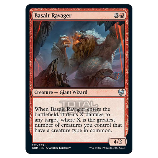 Magic The Gathering - Kaldheim - Basalt Ravager - 122/285