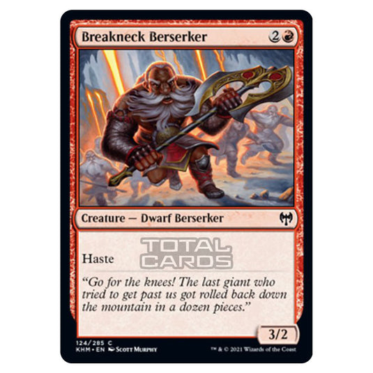 Magic The Gathering - Kaldheim - Breakneck Berserker - 124/285