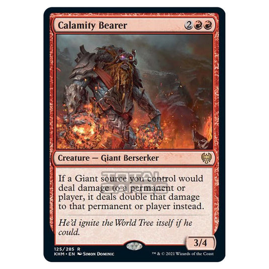 Magic The Gathering - Kaldheim - Calamity Bearer - 125/285