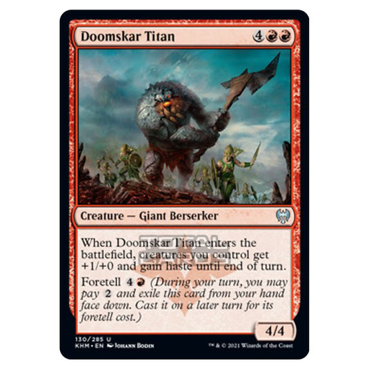 Magic The Gathering - Kaldheim - Doomskar Titan - 130/285