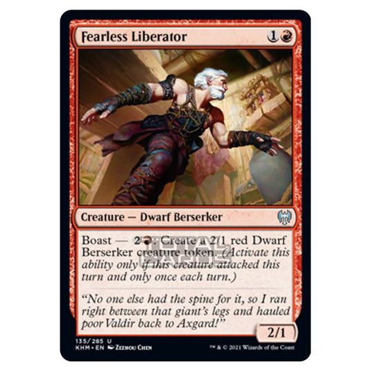 Magic The Gathering - Kaldheim - Fearless Liberator - 135/285