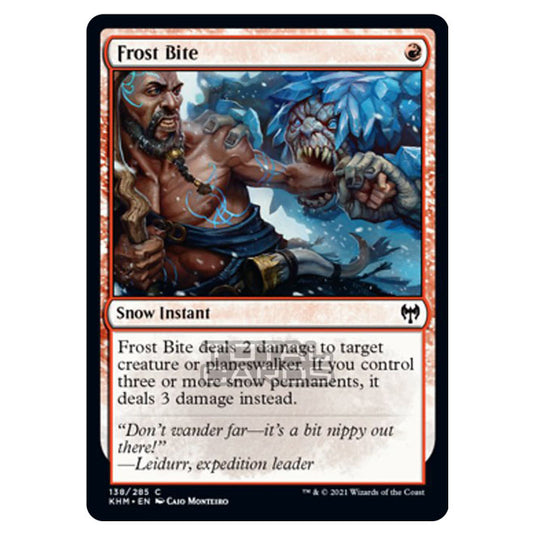 Magic The Gathering - Kaldheim - Frost Bite - 138/285