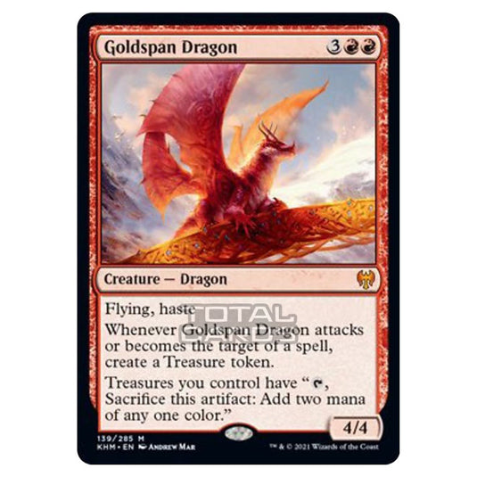 Magic The Gathering - Kaldheim - Goldspan Dragon - 139/285