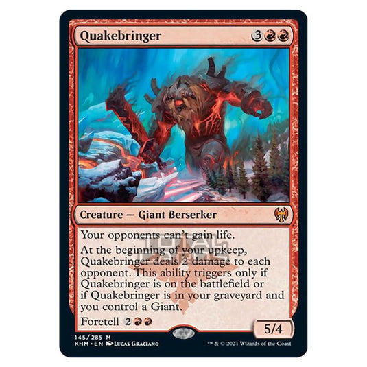 Magic The Gathering - Kaldheim - Quakebringer - 145/285